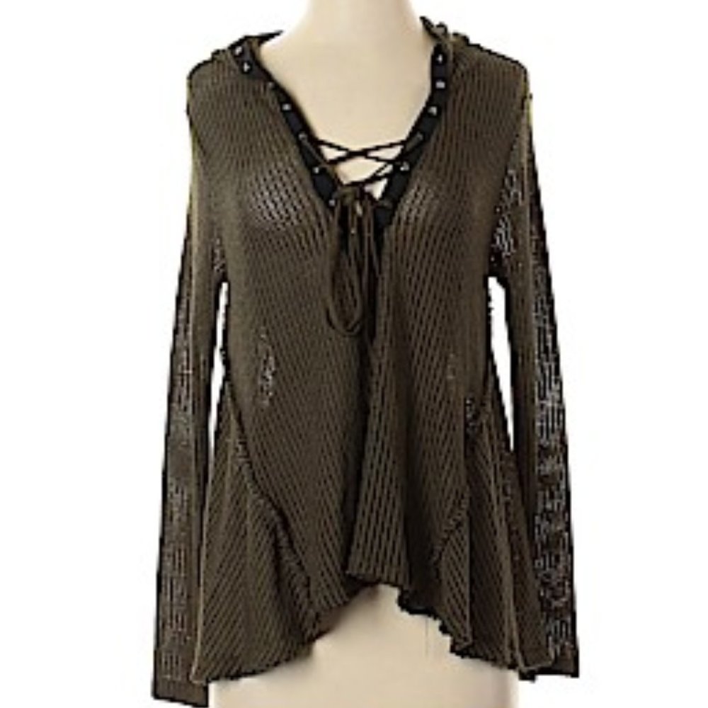 Sage Brand, Pullover Top w/Hood